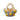 New Blue / Yellow Lemon Motifs Basket Bag Ceramic Flower Vase Room Decor