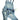 New 2 Tone Cat & Jack Denim Blue Pants Overalls Medium (7/8)