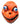 Creepy Pumpkin Half Mask With Googly Wiggly Eyes Halloween Costume Accessory