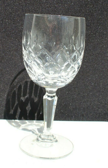 Vintage Waterford Crystal Red Wine Champagne Water Glass 6 1/2" Tall X 2 3/4"
