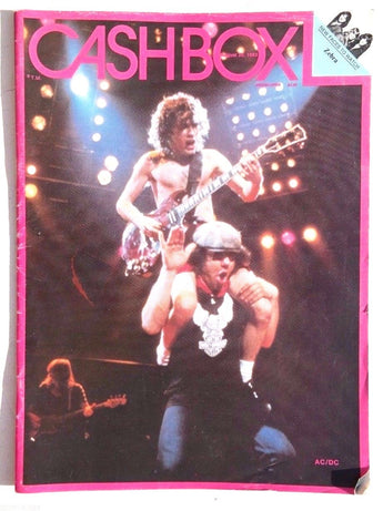 Vintage August 20, 1983 Cashbox Magazine (New Faces To Watch Zebra)