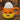 New Halloween Orange / Yellow Girl W/ Bow Happy Candy Corn Spooky Coffee Tea Mug