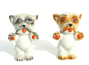 Vintage Scottie Scotty Dog Ceramic Salt & Pepper Shakers Set Dinnerware