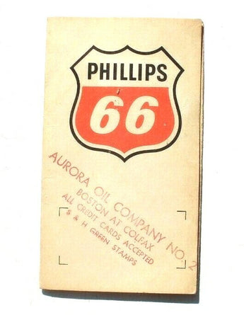 Antique Vtg Needle Book Sample Case - Advertising for Phillips 66 Oil