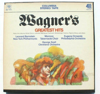 Vtg Wagners: Greatest Hits Columbia 4 Track 7" Reel To Reel MQ 111