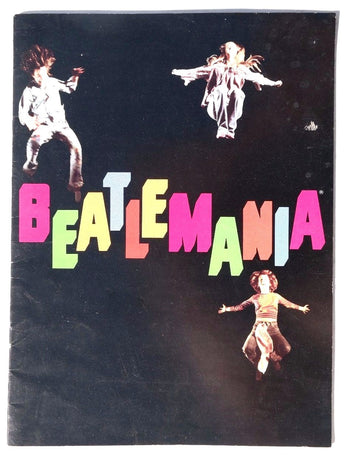 Vtg 1963 Beatlemania, Bee Gees World Tour, and Rod Stewart Booklet Magazine