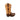 New Brown Western Cowboy Boot Decorative Flower Table Vase Room Decor