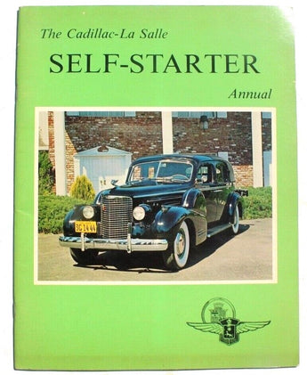 Vintage 1978 The Cadillac LaSalle Self-Starter Annuals Magazine