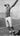 Vintage 1940s High School College Football Player Throwing Ball Photo #2740