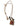 Vintage Gold Retro Mod Artistic Hipster Necklace Jewelry