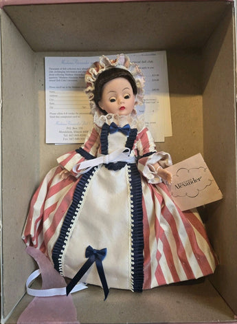 Vintage Madame Alexander Doll Americana 34690 W/ Box Tag & Insert