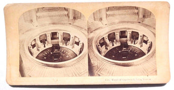Vtg 1897 STERIOVIEW Card by H. M. Stephens (Tomb Of Napoleon I Paris France)