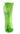 Antique Green Glass Victorian Flower Decorated Bohemian Art Glass Vase 12.5"