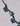 No Name Enamel Stone Butterfly Cocktail Chunky Necklace