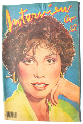 Vtg April 1981 Andy Warhol's Cover ART Interview Magazine - Mary Tyler Moore