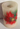 RARE Vintage 1980s 1990s Large Layered Poinsettia Flower Christmas Wax Candle