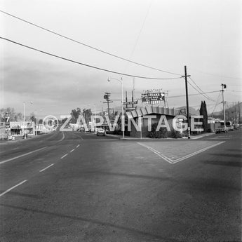 Vintage 1963 Gant Sues Tea Garden (Prime Rib) Resturant Porterville Photo #2106