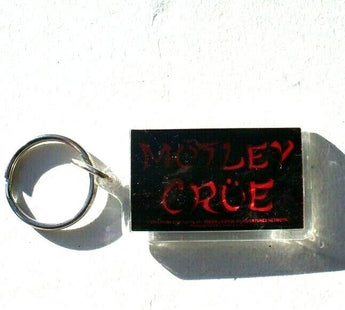 New 2002 Motley Crue New Tattoo Swag Promo Key Chain
