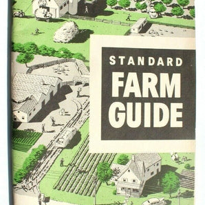 Vintage 1949 STANDARD OIL Company FARM GUIDE STANDARD OIL PRODUCTS Booklet