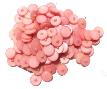 Vtg 100+ Lot Of 1960s Pink Retro Mod Groovy Funky Clothing Fashion Buttons