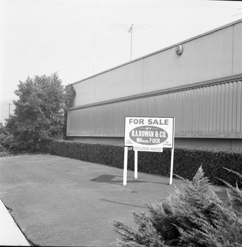 Vtg 1964 For Sale Sign R.A Rowan & Co Real Estate Agent Los Angeles Photo #2085