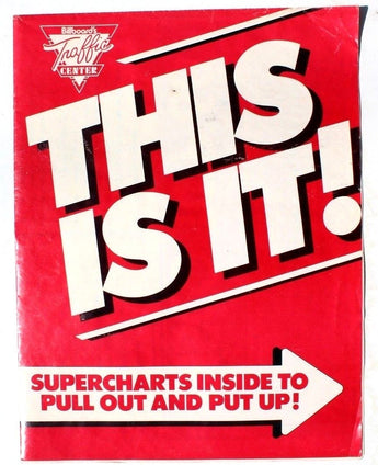 Vtg July 14, 1979 Billboards Traffic Center (This Is It) Supercharts Magazine