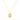 New Woman 18K Gold Plated Stainless Steel Cushion Pearl Chain Necklace