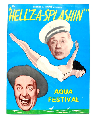 Vintage 1959 FLUSHING MEADOW New York Hell'za-Splashin AQUA Festival Program