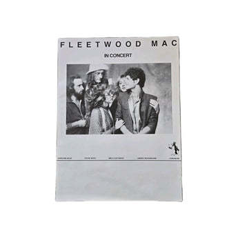 Vintage RARE Stevie Nicks Fleetwood Mac In Concert Tusk Promo Ad Flyer NOS