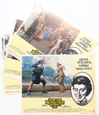 8 Vtg Start The Revolution Without Me Movie Promo Film Press Kit Lobby Card