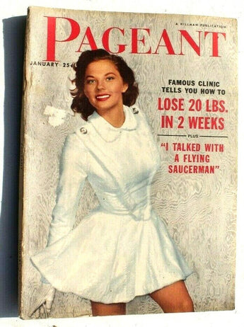 Vtg PAGEANT Magazine Hillman Publishing - January 1954 Vol. 9 No. 7 Joan Cangi