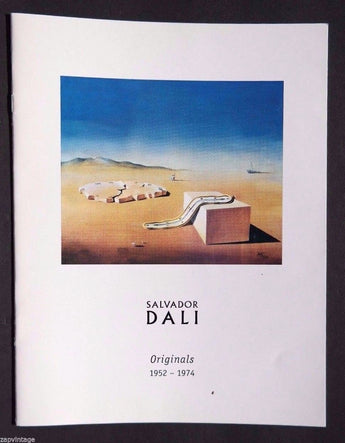 2000 Salvador Dali Art Gallery Originals 1952 - 1974 Catalog / Booklet
