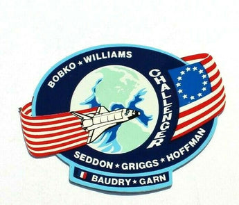 1985 NASA Space Shuttle Challenger Bobko Williams Seddon Griggs Hoffman Sticker