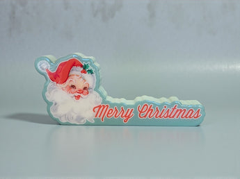 New Wood Christmas Winter Vintage Santa Cocktail Santa Claus Bar Room Sign