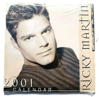 Sealed 2001 Ricky Martin Calendar