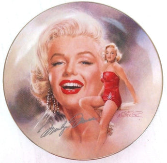 Bradford Exchange "Million Dollar" Marilyn Monroe Reflections Of Marilyn Plate