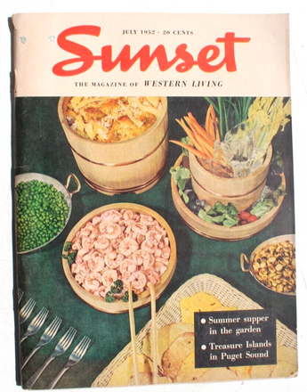 Vtg July 1952 Sunset Magazine Western living - Travel LANDSCAPING Remodeling