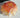 Vintage Antique Carnival Orange Opal Glass VICTORIAN Fruit Bowl