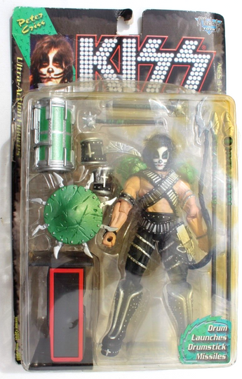 McFarlane Toys - Kiss Ultra 7" Action Figure - Peter Criss Music Rock Figurine