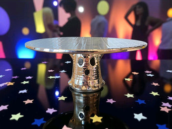 New Ceramic Halloween Silver Disco Ghost Dessert / Cake & Cupcake Party Stand