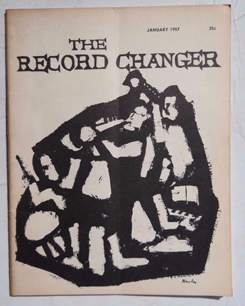 Vtg January 1957 THE RECORD CHANGER Vol. 14 No. 10 (Jazz) Music Magazine