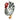 White Rooster Cock Chicken Blown Glass Handcrafted Christmas Tree Ornament