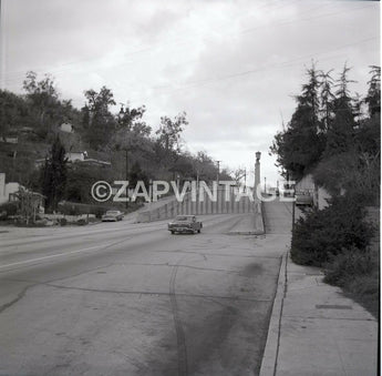 Vtg 1965 Monterey Road Los Angeles CA Near Highland Park Photo #2338
