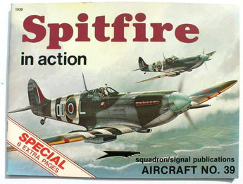 Vtg Squadron Signal Pub. Spitfire In Action Aircraft No. 39 Booklet