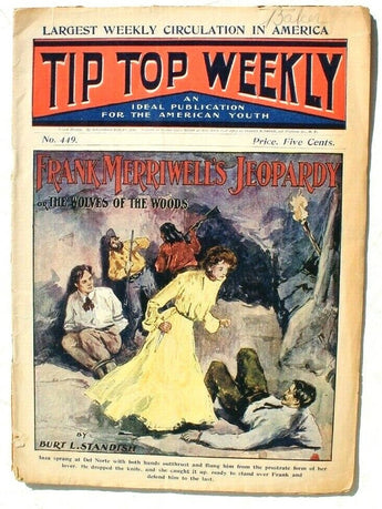 Vtg Tip Top Weekly November 19, 1904 Magazine No. 449 (Wolfs Of The Woods)