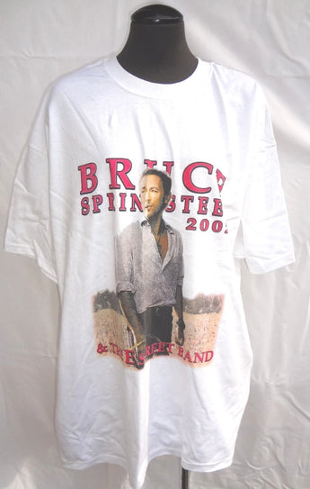 VINTAGE 2002 Mens X-LARGE (XL) Bruce Springsteen & E Street CONCERT Tour T-SHIRT