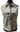 English Rose Women's Animal Print Sleeveless Vest Beaded Collar Size M/L NWT