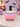 New Pastel Pink Best Friends In Hot Tub W/ Glitter Soap Dispenser Halloween