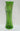 Antique Green Glass Victorian Flower Decorated Bohemian Art Glass Vase 12.5"