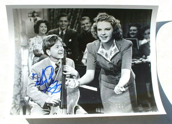 Vintage 1939 MICKEY ROONEY Babes In Arms Signed Autographed Photo
